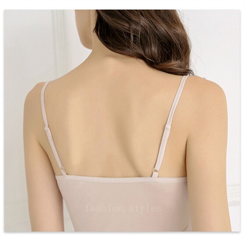 Pure Silk Pajama Real Mulberry Silk Pad Dress Suspend Strap Nightgown Slip Dress - Picture 4 of 27