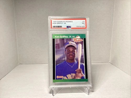 1989 Donruss The Rookies - Ken Griffey Jr. PSA 7 (RC) #3