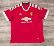 Adidas Manchester United FC 2015-16 Home Soccer Jersey Football Shirt 2XL