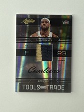 2009-10 Absolute LEBRON JAMES Tools Of The Trade #/25 Game Used SP No.12 Panini