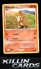 Chimchar 76/130 Pokemon Common Diamond and Pearl Card LP