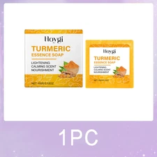 Turmeric Skincare Set Body Soap anti Acne Dark Spot Corrector Improve Dry Skin M