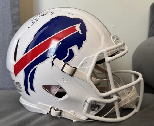 Buffalo Bills James Cook Autographed Authentic Helmet