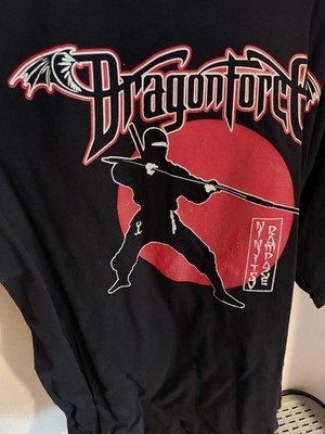Dragonforce T-Shirt Schwarz Rot.Größe XL