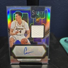 2023-24 Select COLIN CASTLETON Rookie Silver Patch AUTO RC /199 JE