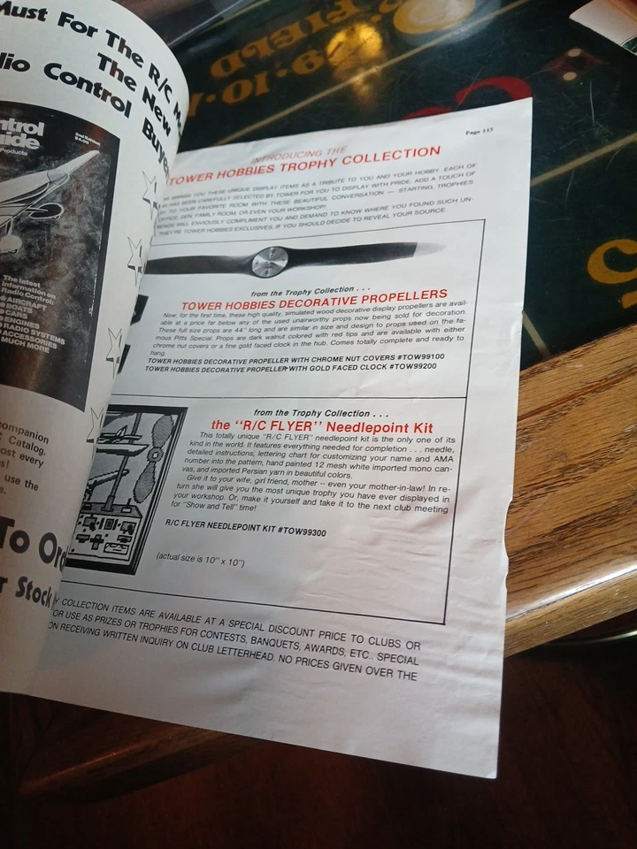 TOWER HOBBIES 1977 RC HOBBY CATALOG VINTAGE  - Image 4 of 4