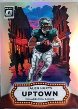 2025 Panini Donruss Optic Football - Uptown Prizm Jalen Hurts #9 Eagles