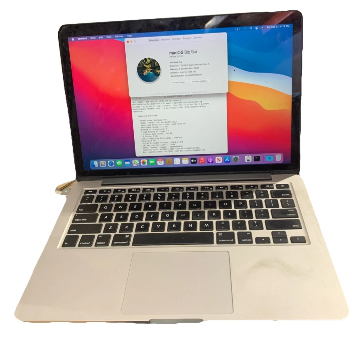 MacBook本体 MacBookPro 2014 Mid 13inch 16GB MacBook本体 MacBookPro 2014 Mid 13inch 16GB MacBook Pro (Retina