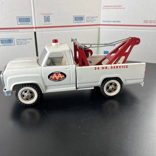1960's TONKA  AA Wrecker Tow Truck Pick - Up 24 Hour Service