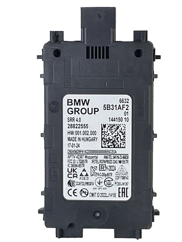 2023 2024 BMW Short Range Radar Sensor SRR 66325B31AF2