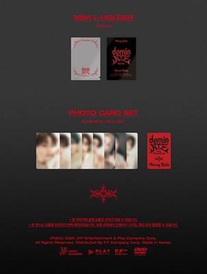 STRAY KIDS WORLD TOUR DOMINATE SEOUL DVD/3Disc+Photo Book+Poster+8
