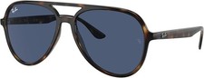 Ray Ban RB4376 710/80 Havana 57mm Unisex Aviator Sunglasses 57-16-145 3N