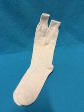 Vintage Ladies Socks Acrylic Crew Peach 8-11 19" 80's 90's NOS