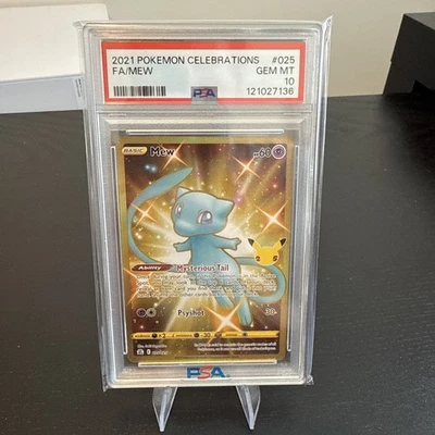Pokémon Mew Pokémon TCG Secret Rare Individual Collectible Card