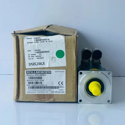 KOLLMORGEN AKM43H-ANCNR-00 3Φ PM SERVOMOTOR 1.62KW 6000RPM 560VDC FREE FAST SHIP - Image 1 of 4