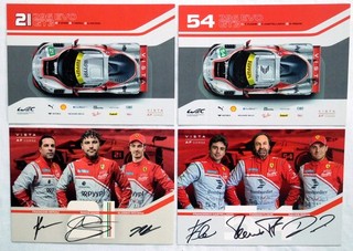 WEC 6h Spa 2026 Ferrari 296 LMGT3 Evo Team VISTA AF CORSE #21 #54