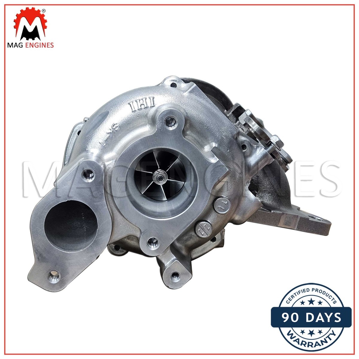 17208-70070 TURBOCHARGER ASSY VB47 TOYOTA V35A-FTS V6 24V DOHC 3.5
