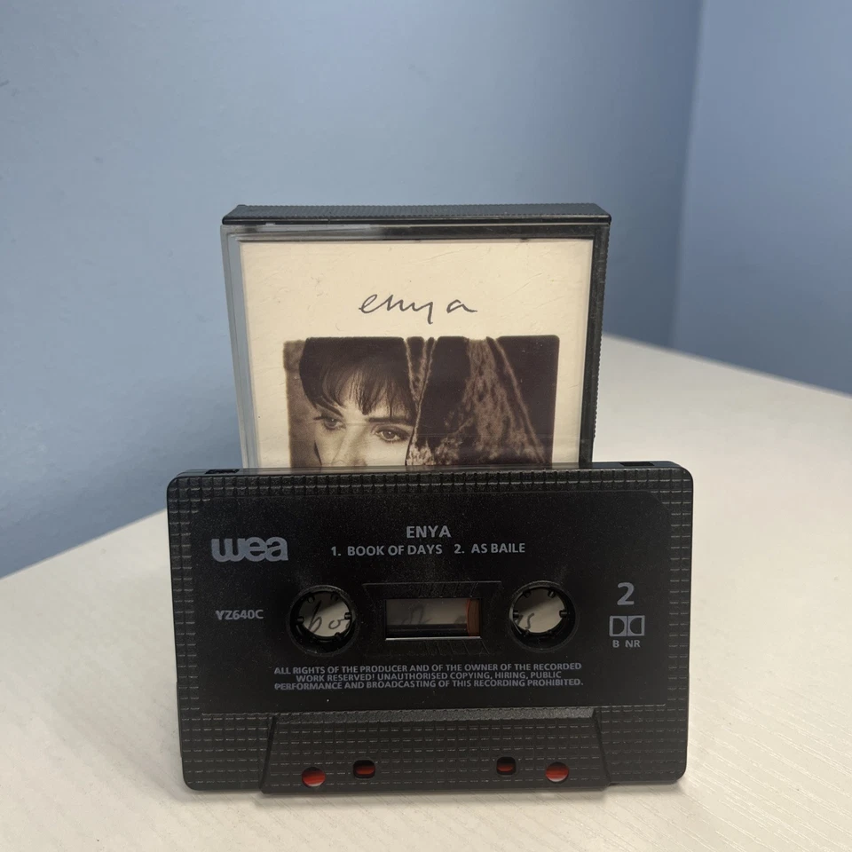 ENYA “BOOK OF DAYS” 2-TRACK CASSETTE SINGLE (1992) - Image 2 of 3