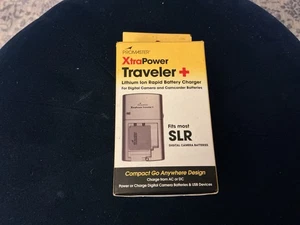 New ProMaster XtraPower Traveler 3007 Li-Ion Rapid Battery Charger Fits Most SLR
