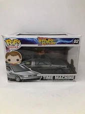 Funko POP! Movies Back to the Future Marty McFly In DeLorean #02 DAMAGED BOX