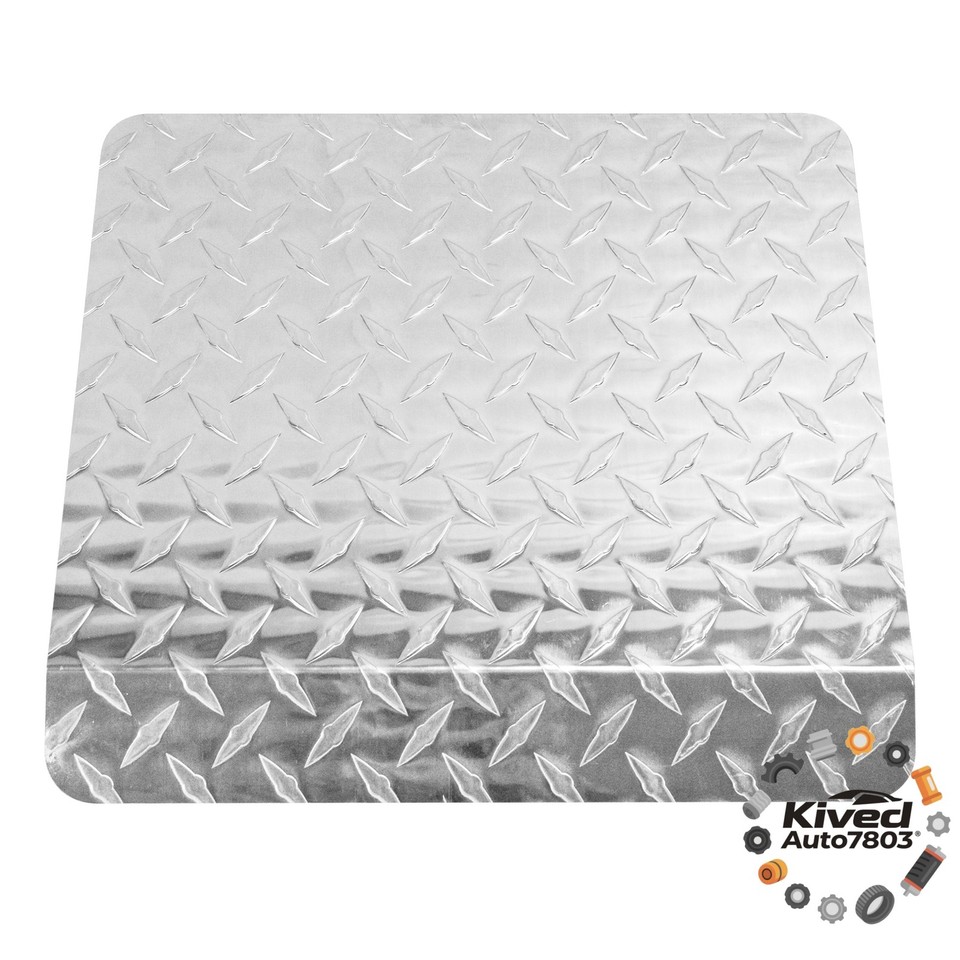 Silver Aluminum Service Panel Cover Fit Club Car DS Golf Cart,Tread ...