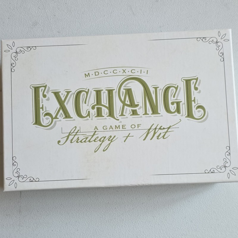 Exchange the Board Game LLC Exchange Strategy Board Game 3-6 Players 10+ Rulebo…