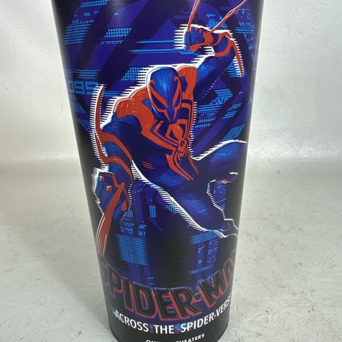 Spiderman Across the Spider-Verse 2023 (Copa de Película) 44oz Taza Spider Gwen En la Parte Superior - Imagen 3 de 6