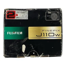 Fujifilm FinePix J Series J110w 10.0MP Digital Camera - W/Box & Accessories