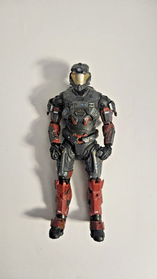McFarlane  Halo Reach Spartan Operator Steel/Red from Gauss Cannon odst Figure
