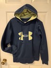 Under Armour ColdGear Women's Fleece Lined Blue Hoodie Size Small Sport Outdoor