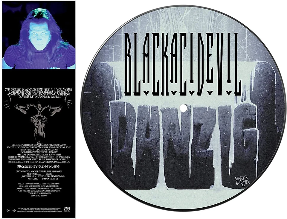 Danzig Danzig V: Blackacidevil (Vinyl) 12" Album Picture Disc (US IMPORT) - Image 2 of 2