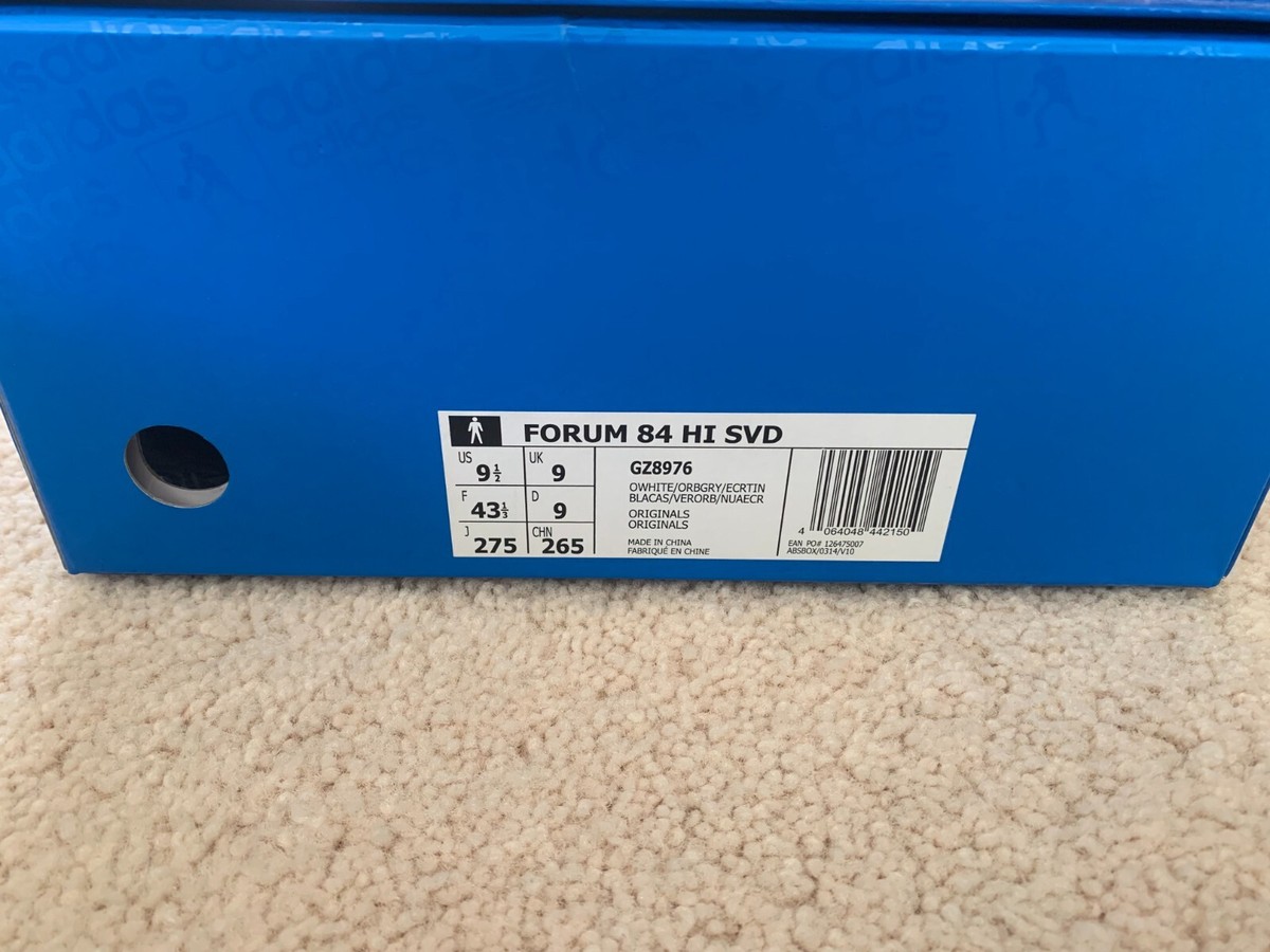 adidas Forum 84 Hi x SVD - 1 of 300 pairs total - GZ8976 adidas Forum 84 Hi x SVD - 1 of 300 pairs total - GZ8976