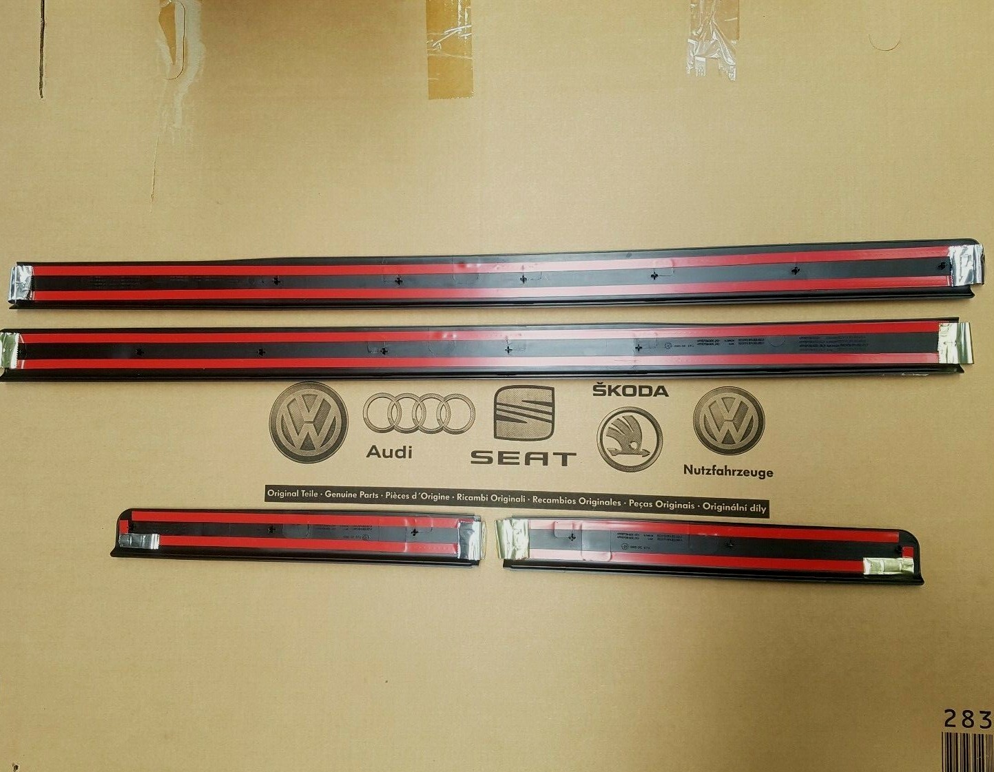 original Audi A3 Sportback Einstiegsleisten S-Line Leisten Typ 8P 