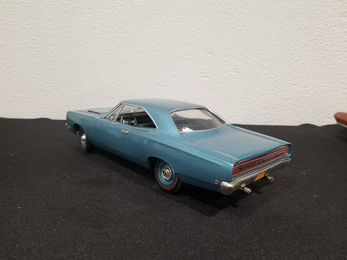 RARE 1/18 ERTL AMERICAN MUSCLE ELITE BLUE 1968 PLYMOUTH ROAD RUNNER 1/2500 VHFT - Picture 12 of 16