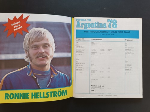 Album completo Panini World Cup ARGENTINA 78 edizione svedese - Picture 5 of 20