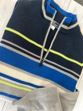 NEW VINEYARD VINES merino wool quarter zip mens sweater ultra soft knit