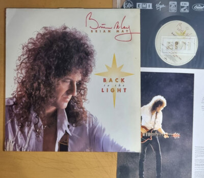 新品未開封 BRIAN MAY Back To The Light BRIAN MAY - Back to the Light [ 1992 Korea First Vinyl ] Insert No