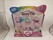 Twisty Petz Series 4 Yorkie Family Pack Collectible Bracelets  Rings Set NEW