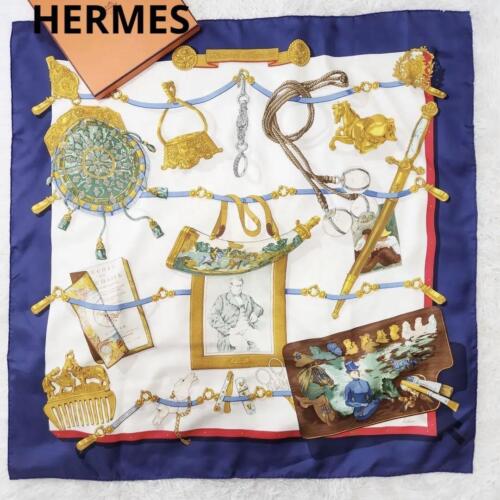 Authentic HERMES From Japan Scarf Carre 90 Fashio… - image 1