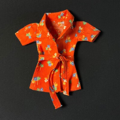 Sindy City Shopper Bluse 1977 rot Top Bindeband Taille Pedigree 44296 Fit 12'' Puppe