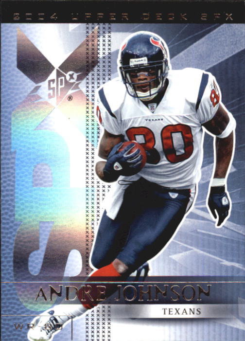B3285- 2004 SPx #37 Andre Johnson - NM-MT