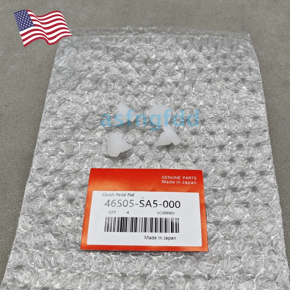NUEVO 4X Embrague de freno Pedal Tope Pastilla de parada para Honda Civic Accord 46505-SA5-000 Foto 3 de 4