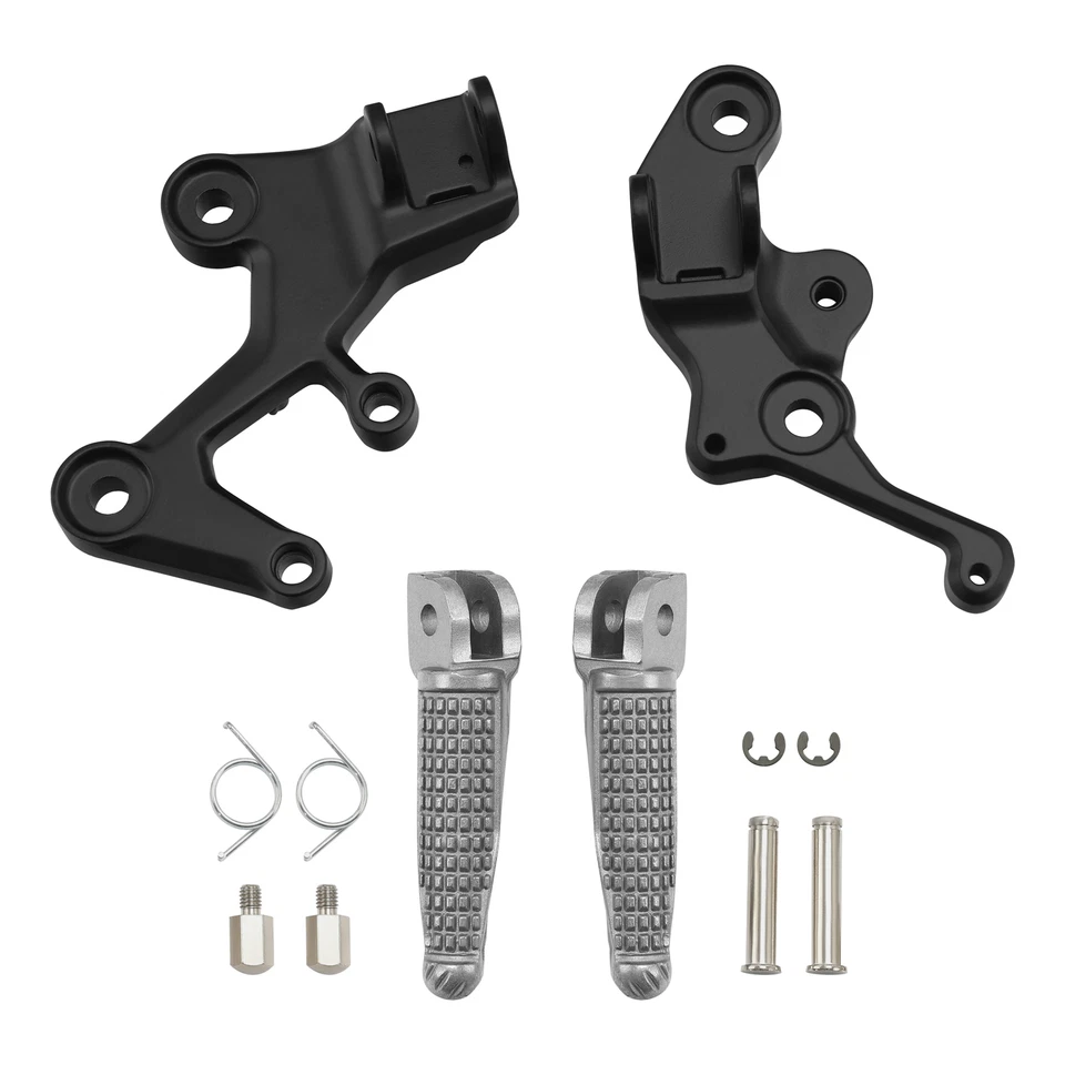Soporte de estriberas delanteras para Kawasaki Ninja 400 18-24 Z500 2024 Z400 19-24 Foto 3 de 4