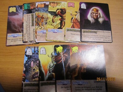 Spellfire 50 verschiedene Karten German edition deutsche Karten