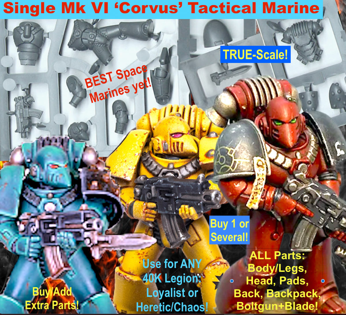 Sergeant/CAPTAIN Mk VI SPACE MARINE~ALL CHAPTERS~GW~Games Sergeant/CAPTAIN Mk VI SPACE MARINE~ALL CHAPTERS~GW~Games