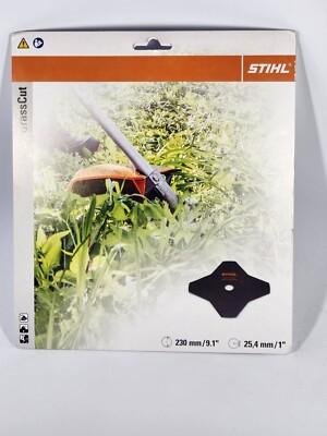 Genuine STIHL ''GrassCut'' heavy duty commercial 9.1'' brush/grass NEW!