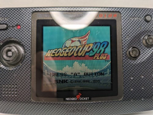 Neo Geo Cup '98 Plus (Neo Geo Pocket Color, 1999) USA Version Tested Working - Picture 4 of 4