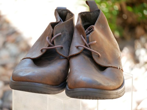 Merona Mens Chukka Boots Brown Leather 