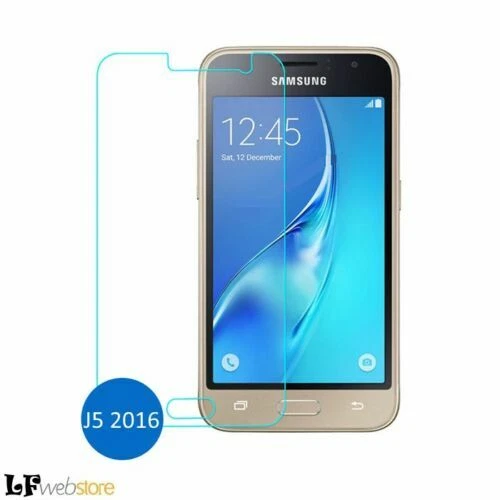 Proteggi schermo modello Per Samsung Galaxy J5 in vetro temperato per cellulari e smartphone Samsung