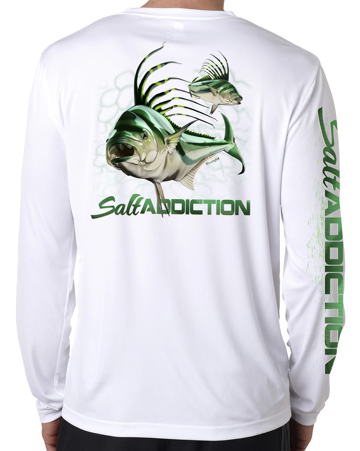 Salt Addiction t shirt life microfiber Roosterfish fishing long sleeve 50+ uv
Opens in a new window